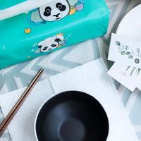 Serviettes de cuisine jetables en pulpe de bambou, format personnalisé ODM, douces, absorbantes, interpliées, vente en gros