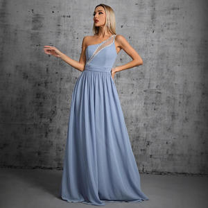Robe de <span class=keywords><strong>soir</strong></span>ée 2026 Nouvelle collection Asymétrique en dentelle et cachemire Coupe trapèze Longueur ras du sol Automne 2024 pour Bal de promo, Fête, Banquet, Réunion annuelle, Mariée - Product Image 4
