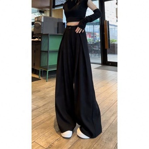 Pantalones de Vestir Holgados y Delgados de Pierna Ancha - Product Image 3