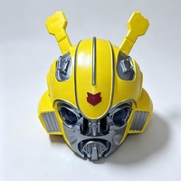 Costume de robot jaune personnalisé pour adultes, casque en mousse EVA avec finition brillante pour les événements de carnaval et de cosplay