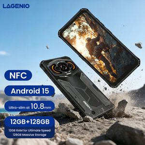 <span class=keywords><strong>Smartphone</strong></span> robuste LAGENIO Panther1 ultra-fin 10,88 mm, certifié IP68/IP69, écran 6,7 pouces 120 Hz, GSM, Android 15, construction durable - Product Image 1