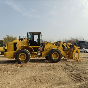 รถตักล้อยาง CAT 966H มือสองคุณภาพสูง พร้อมอุปกรณ์หนีบ รถตัก CAT 6 ตัน พร้อมส่ง - Product Image 1