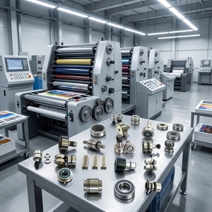 Rolamento para Máquina de Impressão F-91309.BK F-91625 F-91916.RH F-92618.<span class=keywords><strong>KR</strong></span> F-92710.NUKR Heidelberg Ryobi Komori <span class=keywords><strong>Roland</strong></span> - Product Image 2