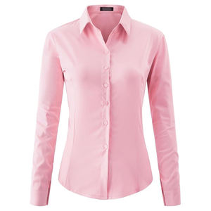 Camicie da donna a maniche lunghe per camicette formali personalizzate da donna - Product Image 4