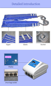 Máquina de Presoterapia de Compresión de Aire para Recuperación Deportiva Profesional, Mejora la Circulación Sanguínea, Protección para Rodillas, Flexible - Product Image 4