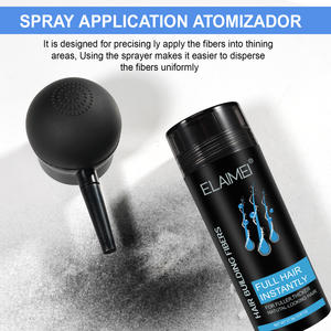 Kit <span class=keywords><strong>de</strong></span> fibres capillaires <span class=keywords><strong>de</strong></span> haute qualité, poudre <span class=keywords><strong>de</strong></span> fibres capillaires imperméable <span class=keywords><strong>de</strong></span> qualité supérieure pour cheveux clairsemés avec applicateur à pompe pulvérisatrice - Product Image 5