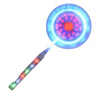 Juguete de Molino de Viento LED Giratorio y Luminoso, Palo de Luz Grande Interactivo para Niños