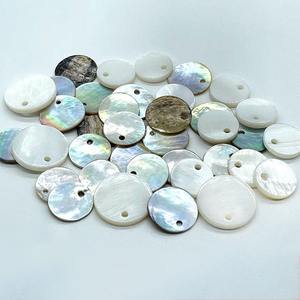 Custom 1 Holes Single Hole <strong>Button</strong> Engraved White MOP Shell <strong>Buttons</strong> Mother of Pearl Sea Shells Shirt <strong>Buttons</strong> - Product Image 3