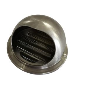 Edelstahl Belüftung und Auspuff gitter Rohr abdeckung Auslass heizung und Kühlung wasserdichte Auspuff abdeckung Tuyere Haube - Product Image 5