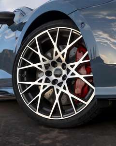 Jantes en alliage d'aluminium Xinlin 19-20 pouces, finition Gunmetal, multi-rayons, Flow Forming, 5x112 pour <span class=keywords><strong>Audi</strong></span> A4 A5 A6 A7 A8 S4 S5 - Product Image 5