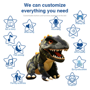 2024 Custom <strong>Dinosaur</strong> King <strong>Plush</strong> <strong>Toy</strong> Kawaii <strong>Dinosaur</strong> Stuffed Animal Pillow <strong>Plush</strong> Pack <strong>Toys</strong> - Product Image 2