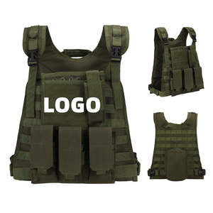Lupu Hot Sale Multifunctional Outdoor <b>Tactical</b> Plate Carrier Stab-Proof <b>Vest</b> with Shoulder Armor Made of Durable Polyester - Product Image 2