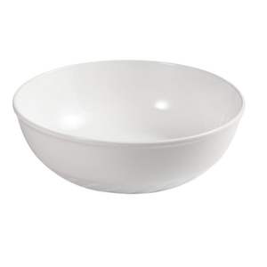 Lavabo de comptoir fin en céramique de porcelaine blanc moderne 330x140mm pour hôtels et restaurants, idéal pour le lavage et l'utilisation comme lavabo. - Product Image 1