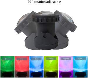 RGBスポットライトIP68シンクタイプ屋外景観照明庭の滝池プールの装飾水槽<span class=keywords><strong>Led</strong></span>水族館ライト - Product Image 5