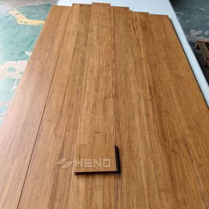 Suelo de Bambú Natural Sólido, Tejido con Sistema de Click, Color Marrón, Parqué Flotante de Madera Dura - Product Image 4