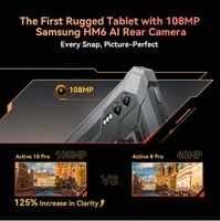 Tablettes robustes Blackview Active 10 Pro 5G 11 pouces Écran FHD+ 12 Go 256 Go/512 Go Android 14 Batterie 30000 mAh Appareil photo 108 MP MTK 7300