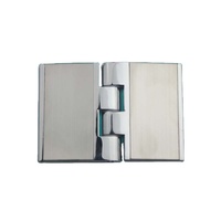 Charnière à bout exposé de grande taille de qualité industrielle SK2-003-3A, en alliage de zinc, en acier inoxydable, pour boîte de chambre d'essai, zinguée