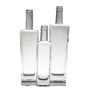 Meilleur <span class=keywords><strong>prix</strong></span> pour les bouteilles en verre pour spiritueux, liqueur, <span class=keywords><strong>vodka</strong></span>, 250 ml, 500 ml, 750 ml, 1 L, avec bouchon en liège pour la tequila - Product Image 2