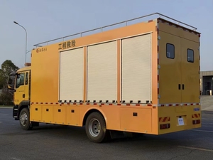 Howo 4x2 Road Rescue Vehicle Engineering Emergency Maintenance Rescue Truck For Sale - Product Image 2