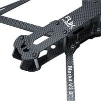 Kit de châssis de drone de course FPV RC en fibre de carbone mat RJX Mark4 V2 9 pouces 387 mm