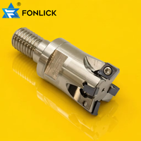 4NKT0603 Insert 4NTE90 Tête de lame indexable segmentée à verrouillage par filetage pour fraise, en acier 42CrMo SKD, avec canal de refoulement de la mousse de refroidissement