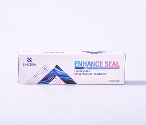 سينسيرا مواد طب الأسنان الأكثر مبيعًا، مادة لاصقة للأسنان لسد الحفر والشقوق، تعالج بالضوء، 1.5 جرام/حقنة، مادة لاصقة محسنة للأطفال - Product Image 3