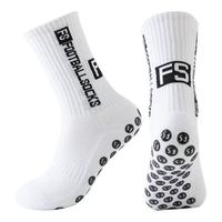 Chaussettes de football unisexes personnalisées antidérapantes, à séchage rapide, absorbant la transpiration, avec bande adhésive en nylon, chaussettes de sport professionnelles - Toutes saisons