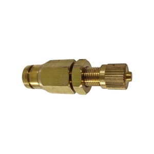 Không khí treo van Fill 1/4 "ống khí nén Brass cắm Schrader van 150 PSI - Product Image 6