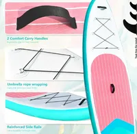Planche de surf gonflable de haute qualité en PVC, planche à pagaie ISUP avec matériau Soft Top Drop Stitch