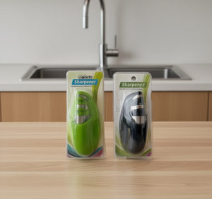 MIXTO Sharpener Manual Multi Grit <b>Abrasive</b> Wheel Durable Kitchen Knife Sharpening <b>Tool</b> - Product Image 2