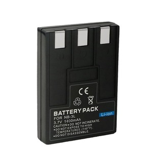 แบตเตอรี่กล้อง NB-3L 1400mAh สำหรับ Canon Digital IXUS IIs 300 400 CE ได้รับการรับรองมาตรฐาน RoHS ขายส่งจำนวนมาก เซลล์เกรด 1 - Product Image 5