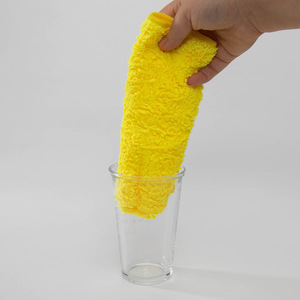 Lot de 36 chiffons microfibres à poils longs et courts pour nettoyage voiture, cuisine et usage domestique, personnalisables avec logo, 40x40 cm (16x16 po) - Product Image 3