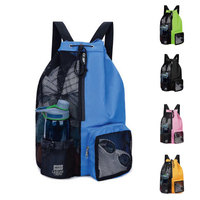 Sac de sport, de plage et de natation en nylon souple avec cordon de serrage, nouvelle mode, pour yoga, basketball, plongée