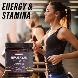 Gummies Shilajit murni dengan 100% shiilajit emas Gummies Label pribadi meningkatkan energi & dukungan imun Himalaya - Product Image 3