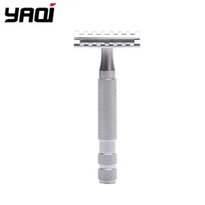 Quality Razors YAQI Mens Shaving Open Comb Double Edge Stainless Steel Safety Razor Custom Logo