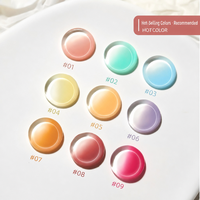 Gel de construction Pat Gel en gros avec logo personnalisé pour ongles, gel d'extension solide en pot de 30g, fournitures pour ongles, usine OEM pour salons
