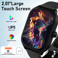 Montre connectée sans fil H9 H6, répondre aux appels, suivi des calories, fréquence cardiaque, surveillance de l'oxygène dans le sang, IP67, écran carré IPS, BLE V5.0