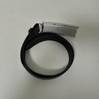 Boucle de ceinture LED programmable 7x21 pixels avec contrôle par bouton, panneau lumineux à message LED avec ceinture