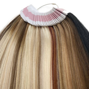 Espositore per Colori di Capelli Umani Remy Double Drawn 2025 con Cartella Colori e Campionario - Product Image 2