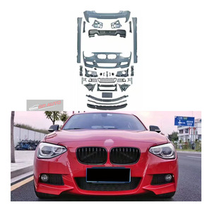 Nuovo Kit Carrozzeria per Serie <span class=keywords><strong>1</strong></span> <span class=keywords><strong>F20</strong></span> Modificato MT, Kit Completo con Griglia Paraurti Anteriore, Minigonne Laterali, Scarico in Materiale PP Stampato a Iniezione - Product Image 1