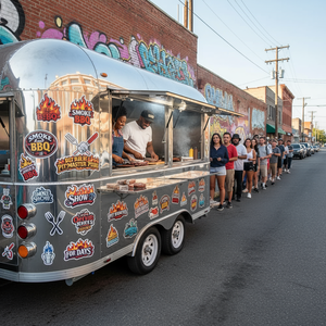 Snack Pizza Taco BBQ <span class=keywords><strong>Hot</strong></span> <span class=keywords><strong>Dog</strong></span> <span class=keywords><strong>Burger</strong></span> Truck Concesión Comida Remolque Camión de comida móvil Totalmente equipado - Product Image 3