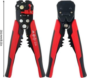 Multifunction Heat Shrink Connectors Length Self Adjusting Multi Insulated <b>Crimping</b> <b>Wire</b> Stripper Cable Cutter Plier <b>Tool</b> Metric - Product Image 3