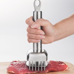 ค้อนทุบเนื้อสเต็กสแตนเลสคุณภาพสูง ใช้งานได้ดีสำหรับอาหารทะเล - Product Image 1
