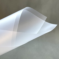 Couleur personnalisée 0.35 0.4 0.5mm épaisseur opaque transparent feuille de plastique polypropylène doublé brillant mat feuille de PP