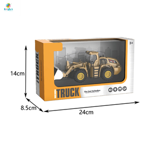 Quán tính hợp kim xẻng Xe Tải Đồ chơi đèn âm nhạc chạy bằng pin Scoop loader vui vẻ trẻ em gốc sưu tập Kỹ thuật cửa sổ đồ chơi - Product Image 6