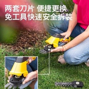 เครื่องตัดแต่งพุ่มไม้ Karcher ใช้แบตเตอรี่ลิเธียมไอออน เครื่องตัดหญ้าและพุ่มไม้ น้ำหนักเบา ใช้งานได้สองรูปแบบ อุปกรณ์ทำสวน - Product Image 5
