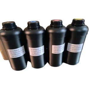 UV pour impression numérique 6 couleurs pour imprimante I3200 DX 8 TX800 XP600 UV, 1L/bouteille, <span class=keywords><strong>prix</strong></span> d'usine, garantie 12 mois - Product Image 1