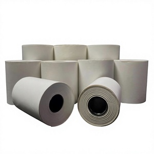 Rollos de Papel Térmico Personalizados sin BPA, 80X80, 80X70, 80X60, 57X30, 57X35, 57X38, 57X40, 57X50mm para Supermercados - Product Image 1