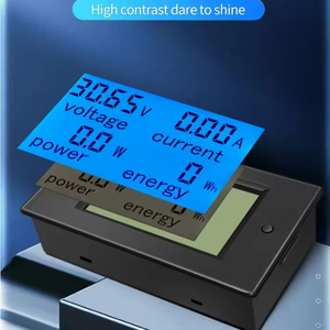 PZEM-031 kỹ thuật số <span class=keywords><strong>wattmeter</strong></span> Vôn kế Ampe kế DC 6.5-100V 4in1 LCD điện áp hiện tại Điện năng tiêu thụ năng lượng mét - Product Image 2