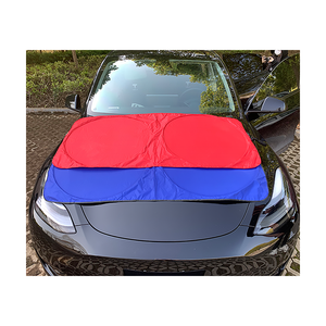 Xiangta ที่บังแดดด้านหน้าอเนกประสงค์ป้องกันรังสียูวีวงกลมคู่ดีไซน์เนอร์ที่บังแดดรถยนต์ออกแบบได้ตามต้องการ - Product Image 3